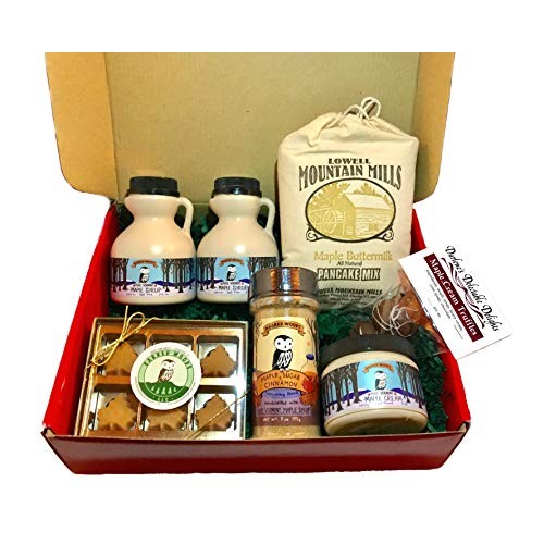 Deluxe Vermont Maple Syrup Gift Box - From Barred Woods Maple Pr