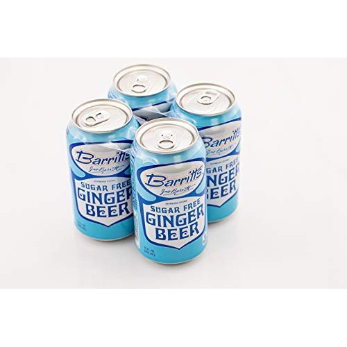 Barritts Sugar Free Diet Ginger Beer, Non-Alcoholic Soda Cockta