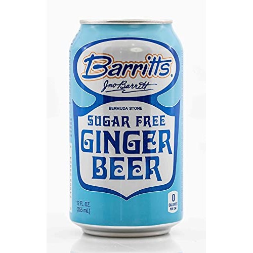 Barritts Sugar Free Diet Ginger Beer, Non-Alcoholic Soda Cockta