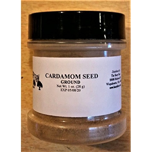Cardamom Seed, Ground, 1 Oz.