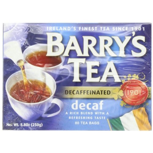Barrys Tea, Decaffeinated, 80-Count Box