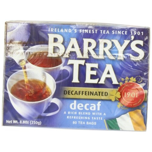 Barrys Tea, Decaffeinated, 80-Count Box