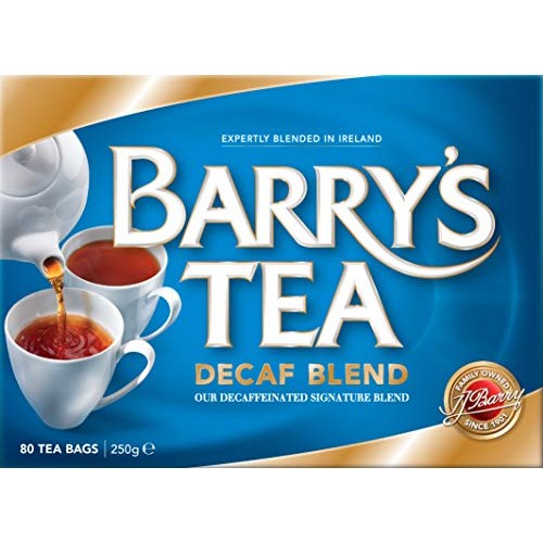 Barrys Tea Bags, Decaffeinated, 80 Count
