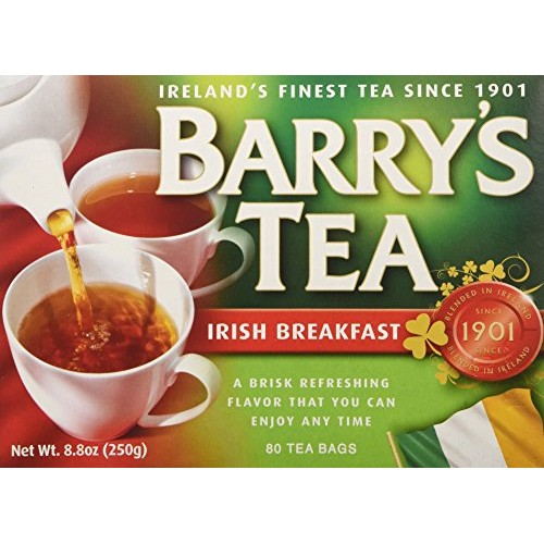 Barrys Tea Irish Breakfast Teabags 80 - Pack Of 2