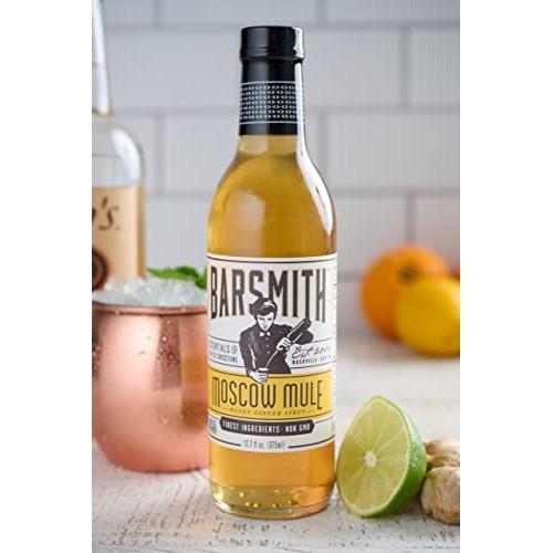 Barsmith Bar Essentials Moscow Mule Honey-Ginger Mix, Sweet with...