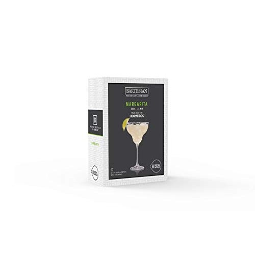 Bartesian Margarita Cocktail Mixer Capsules, Pack Of 8 Cocktail