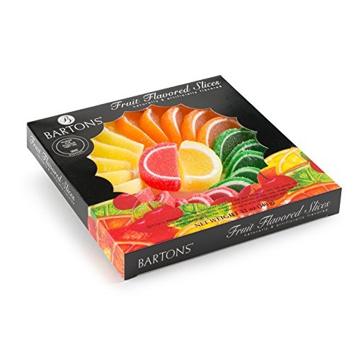 Bartons Fruit Flavored Slices, Kosher For Passover, 12 Ounce Box