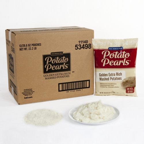 Golden Potato Pearls Extra Rich, 29.6 Ounce -- 12 Case