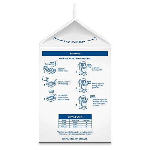 Basic American Foods Gold Extra Rich Mashed Potatoes, 59 Ounces
