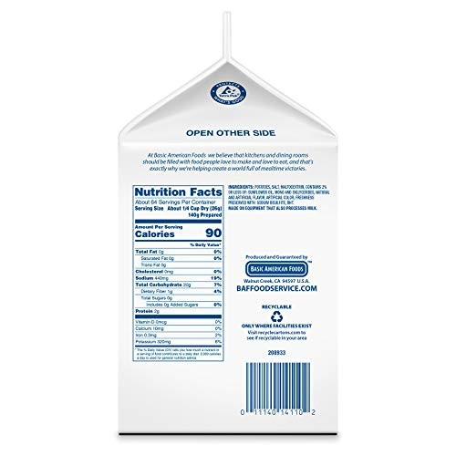 Basic American Foods Gold Extra Rich Mashed Potatoes, 59 Ounces