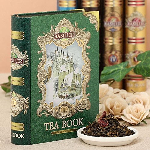 Basilur Tea Book Loose Leaf Tin Caddy Vol Iii, 100 Gram