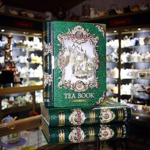 Basilur Tea Book Loose Leaf Tin Caddy Vol Iii, 100 Gram