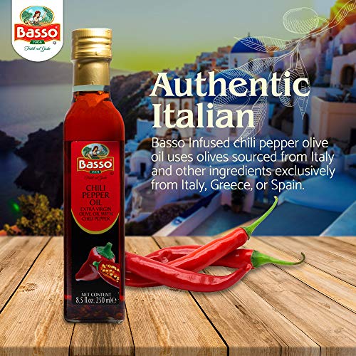 Chili Pepper Extra Virgin Olive Oil For Dipping And Tasting 8.5
