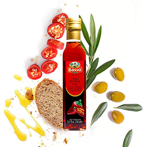 Chili Pepper Extra Virgin Olive Oil For Dipping And Tasting 8.5