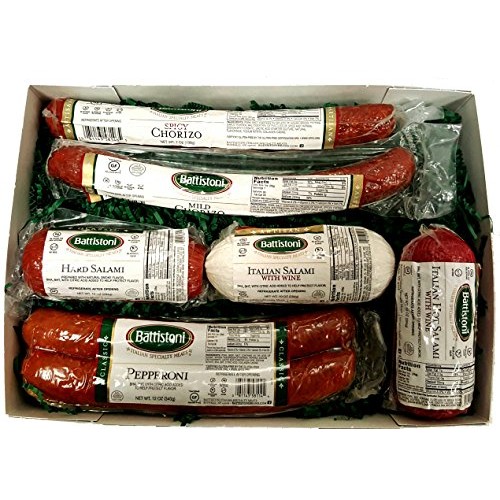 Tour Of Italy Gourmet Italian Meat Sampler Gift Box