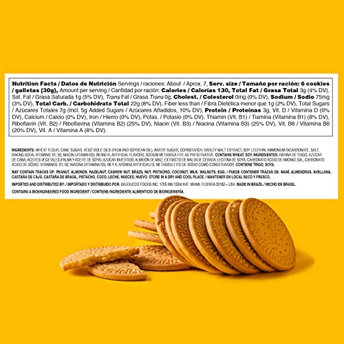 Bauducco Maria Cookies - Crispy Cookies - Perfect for Snacking, ...