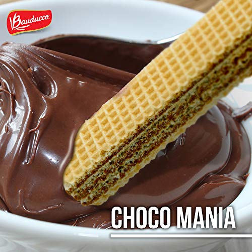 Bauducco Mini Crispy Wafer Cookies, Single Serve, Chocolate, 1.4