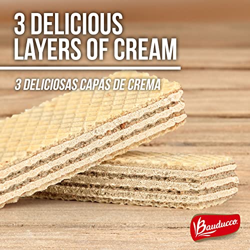 Bauducco Mini Vanilla Wafers - Crispy Wafer Cookies With 3 Delic...