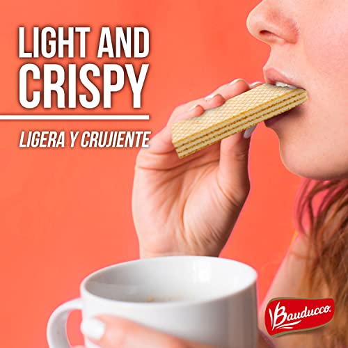 Bauducco Mini Vanilla Wafers - Crispy Wafer Cookies With 3 Delic...