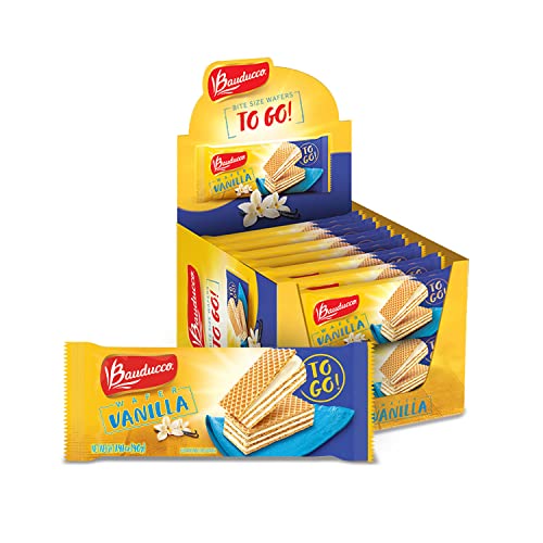Bauducco Mini Vanilla Wafers - Crispy Wafer Cookies With 3 Delic...