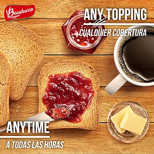 Bauducco Toast Baked with Whole Wheat - Delicious, Light & Crisp...