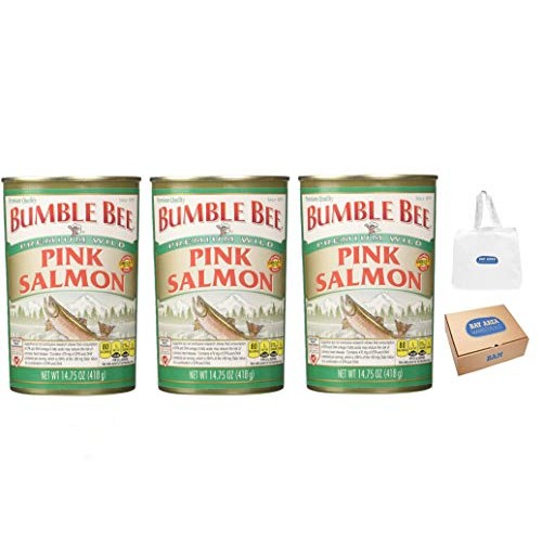 Bumble Bee Salmon Pink Canned, 14.75-Ounce Cans Pack Of 3 Bay