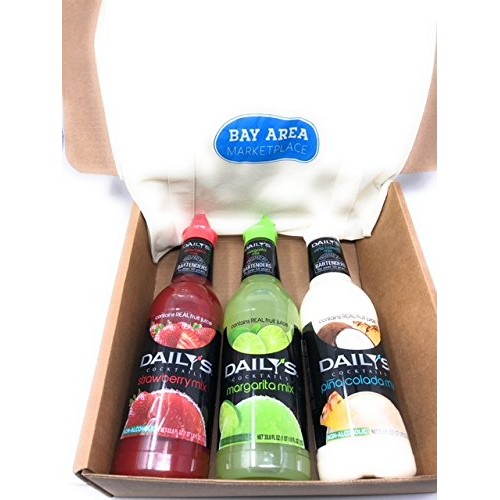 Dailys Margarita, Pina Colada, Strawberry Daiquiri, Assortment