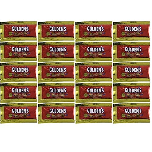 Guldens Spicy Brown Mustard Packets, 0.32 Ounce Pack of 60