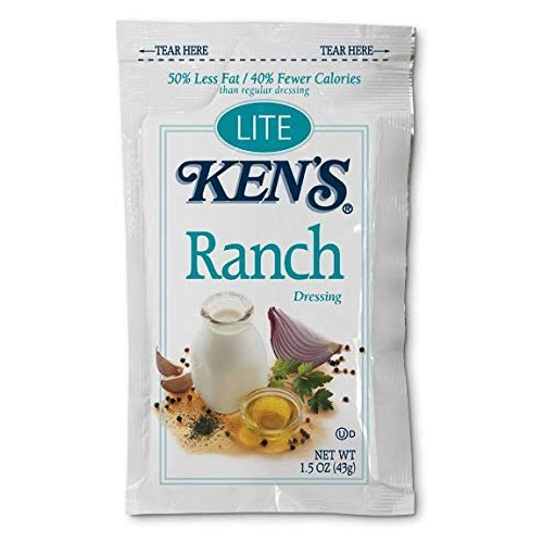 Kens Portion And Calorie Control Salad Dressing Variety 4 Flav