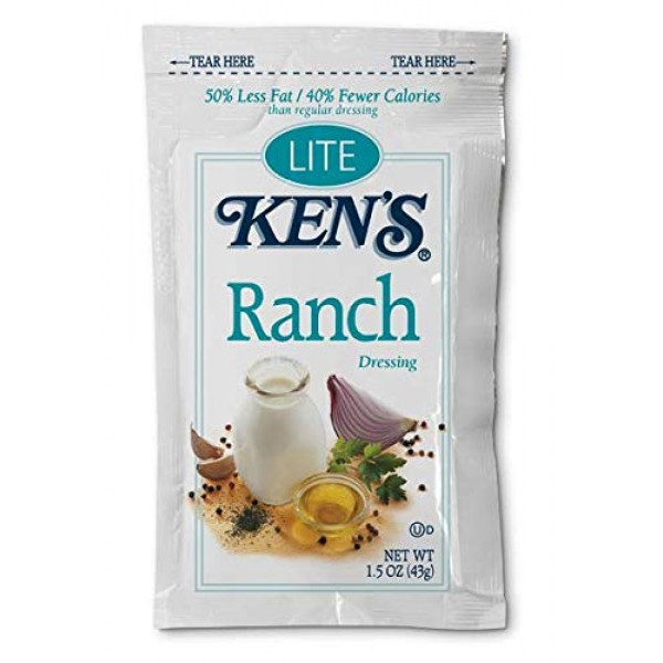 Kens Portion And Calorie Control Salad Dressing Variety 4 flav...
