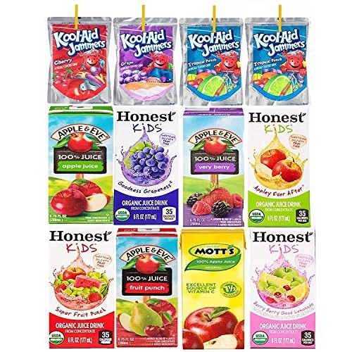 On The Go, Juice Box Variety Pack, 26 Count