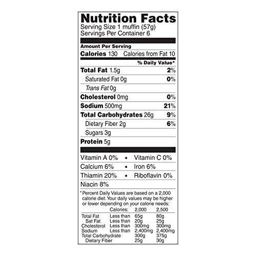 Bays, English Muffins, 6 Count, 12 Oz