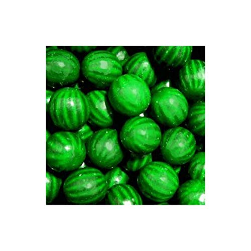 Green Watermelon Dubble Bubble Gumballs 1 5Lb