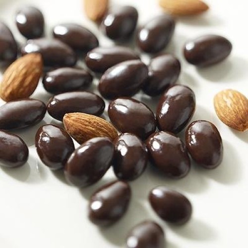 Bayside Candy Dark Chocolate Almonds, 5Lbs