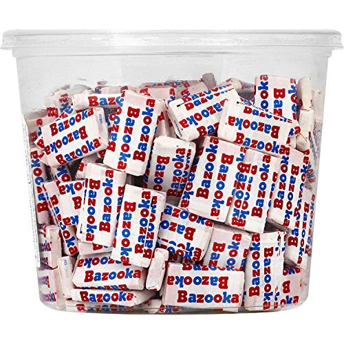 Bazooka Individually Wrapped Bubble Gum, Original Flavor, Nostal