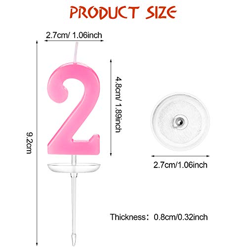 12 Pieces Birthday Number Candle Cake Numeral Candles Christmas