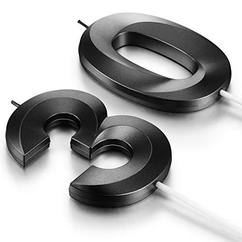 30Th Birthday Candles, 3D Diamond Shape Number 30 Candles Cake T