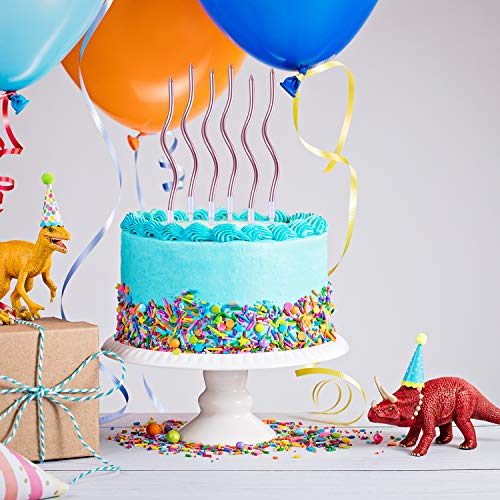 48 Pieces Twisty Birthday Candles Spiral Cake Candles With Holde