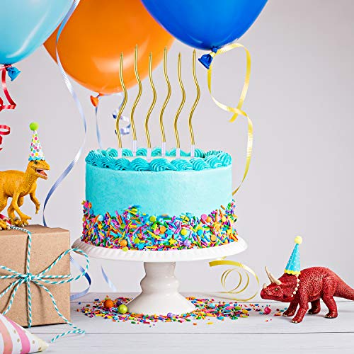 Bbto 48 Pieces Twisty Birthday Candles Spiral Cake Candles With