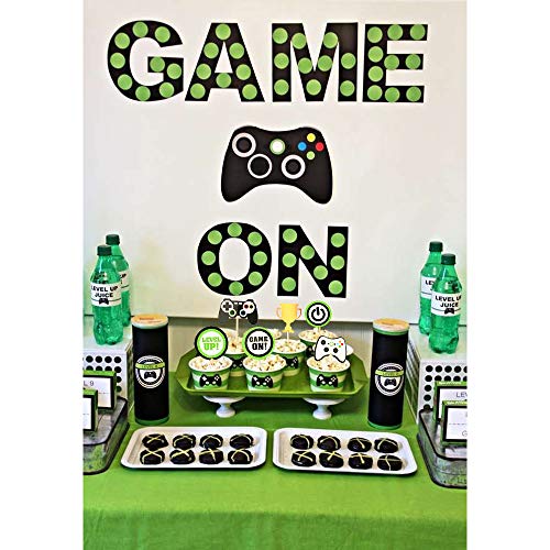 24 Pcs Video Game Cupcake Toppers, Food/Appetizer Picks For Kids