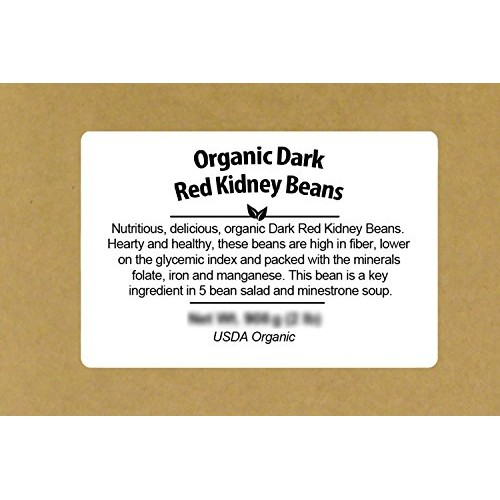 Be Still Farms Dark Red Kidney Beans 5Lb Dried Kidney Beans -