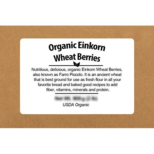 Be Still Farms Organic Einkorn Wheat Berries 5Lb Organic Farro