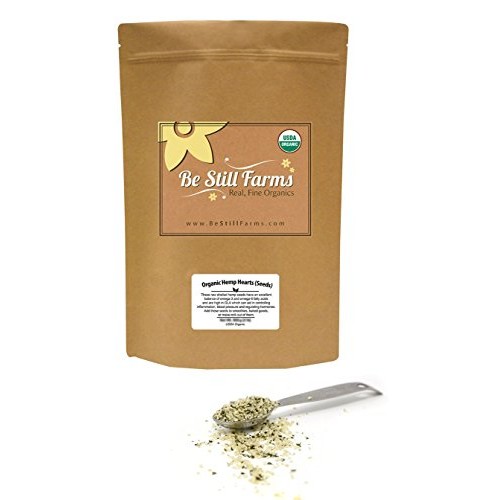 Be Still Farms Organic Hemp Seeds 5Lb Organic Hemp Hearts Seed