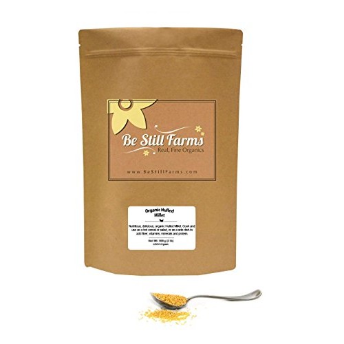 Be Still Farms Organic Hulled Millet 5Lb Millet Bulk - Organic