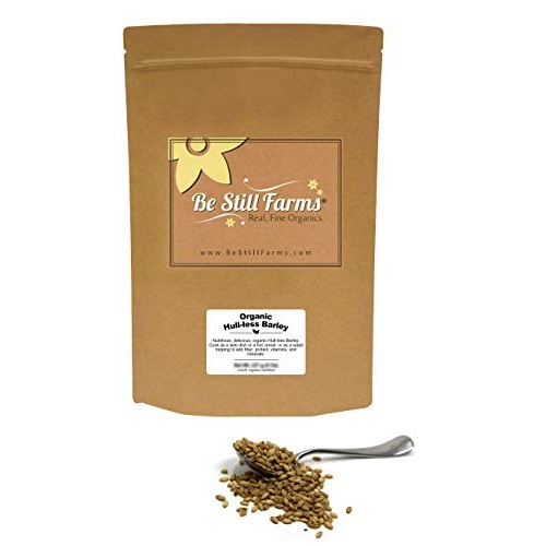 Be Still Farms Organic Hulless Barley 5Lb Quick Cooking Barley