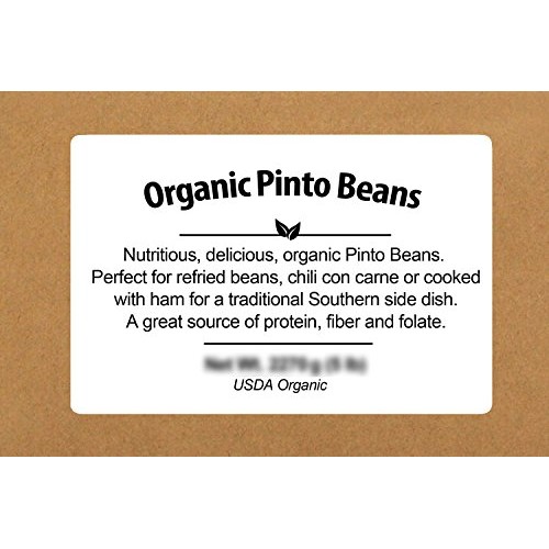 Be Still Farms Organic Pinto Beans 5Lb Dry Bulk - Ideal Dry Pi