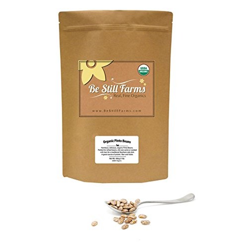 Be Still Farms Organic Pinto Beans 5Lb Dry Bulk - Ideal Dry Pi
