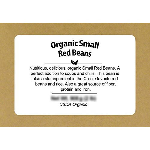 Be Still Farms Organic Red Beans 5Lb Small Red Beans - Frijole