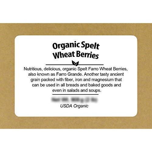 Be Still Farms Organic Spelt Wheat Berries 5Lb Grind Wheat To