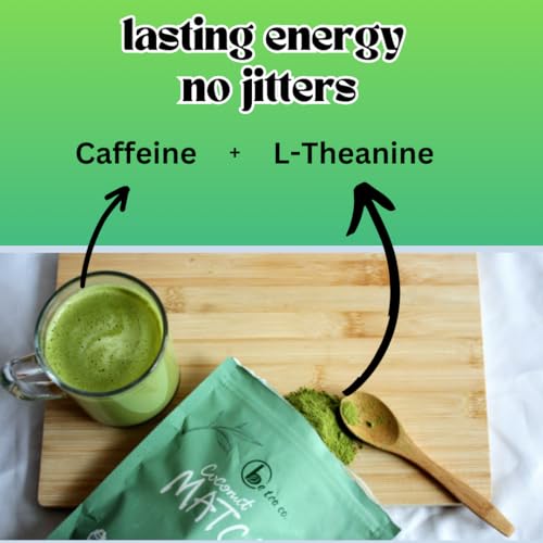 Be Tea Co. Coconut Matcha Latte | Organic Dairy-Free Latte Mix |...